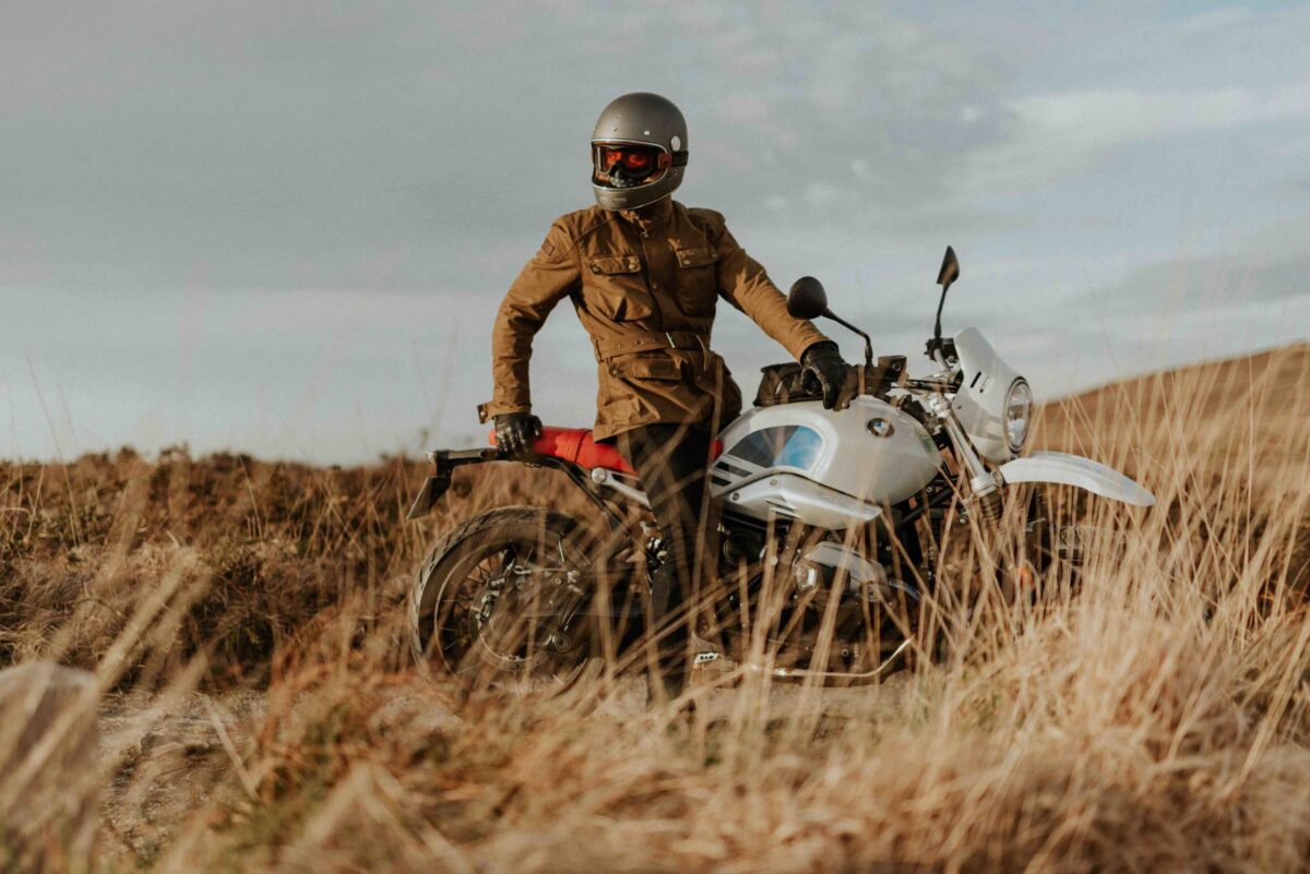motard en balade